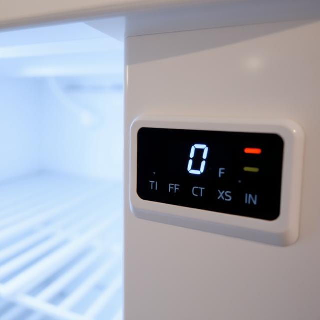 Professional freezer repair technician servicing a commercial upright freezer in The Woodlands TX business - Same or next-day Freezer Repair Service